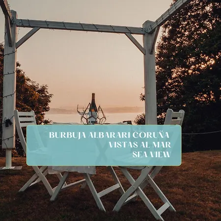 Tente de luxe Burbujas Astronomicas Albarari Coruna