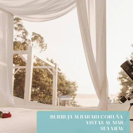 Luxury tent Burbujas Astronomicas Albarari Coruna