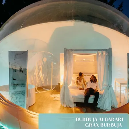 Luxury tent Burbujas Astronomicas Albarari Coruna Oleiros