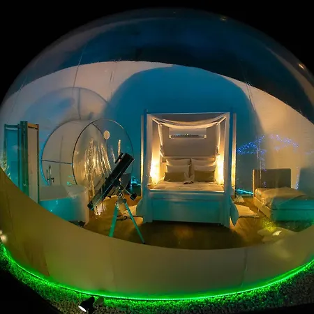 Luxury tent Burbujas Astronomicas Albarari Coruna