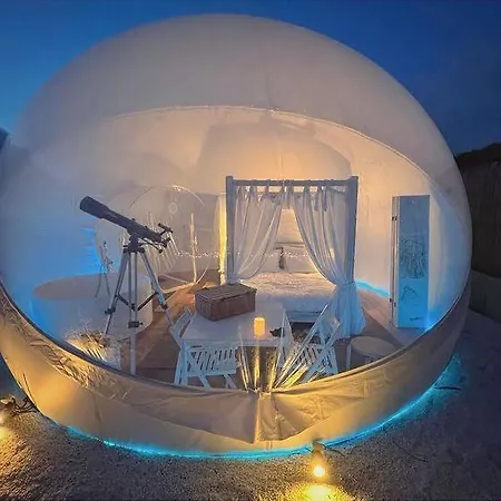 Burbujas Astronomicas Albarari Coruna Lüks kamp alanı